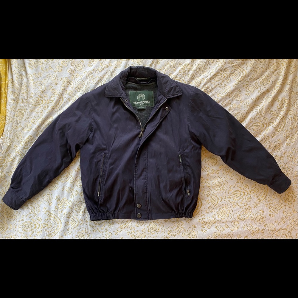 Vintage Weatherproof Jacket with Quilted Insert.